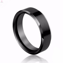 Wholesale Hand Made Fashionable Black Flat Ladies Rings For Women